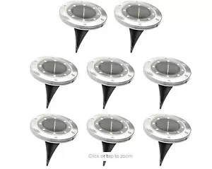Bliss Outdoors 8-Pack Solar Powered LED Pathway Lights - Bild 1 von 1