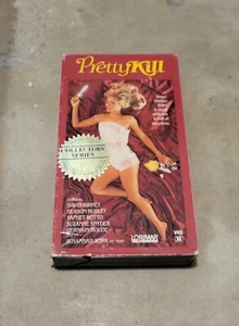 Pretty Kill VHS Tape 1985 David Birney Season Hubley Erotic Horror Movie Lorimar - Imagen 1 de 4