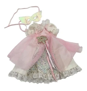 Vintage Lovely Lady Locks Enchanted Island Masquerade Gown & Mask - Picture 1 of 4