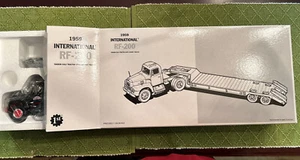 First Gear 1959 International RF-200 Semi Truck With lowboy trailer 1/34 Scale - Picture 1 of 6