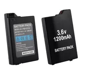 Battery for Sony PSP Slim & Lite - PSP 2000 2004 3004 - 1200 mah from France