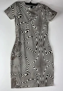 Wild Fable Women’s Brown Stripe Pattern Dress Size XS New With Tags - Picture 1 of 10