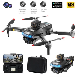 4K HD Camera Drone With Dual WiFi FPV Foldable 2 Batteries for Adults Beginners - Picture 1 of 7