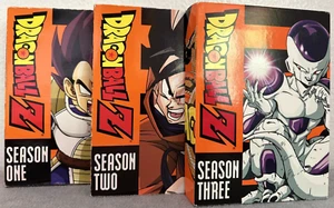 Dragon ball Z Seasons 1 2 3 - Three DVD Boxed Sets - DBZ - Imagen 1 de 24