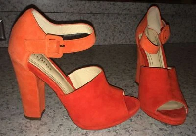 Zapatos de tacón alto COLE HAAN Air Chelsea con correa en el tobillo punta abierta NUEVO para mujer talla 6,5 Foto 1 de 4