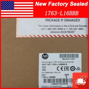 NEU SPS 1763-L16BBB SER B MicroLogix 1100 16 Punkt Controller AB 1763L16BBB - Bild 1 von 5