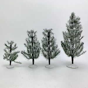 LEMAX 4 Snow Flocked White Pine Tree, Extra Large 94390 Large 74172 Medium 74173 - Picture 1 of 24