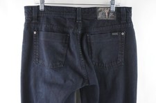 Fidelity Denim Size 34 Faded Black Denim Jeans 5 Pockets Slim Jim Low Rise Men