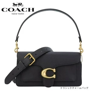 COACH 73995 Tabby Shoulder Bag Black Leather Crossbody Shoulder Hand 2way NEW - Picture 1 of 9