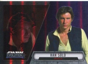 Star Wars Evolution 2016 Purple Parallel Card #40 Han Solo - Smuggler - Picture 1 of 1