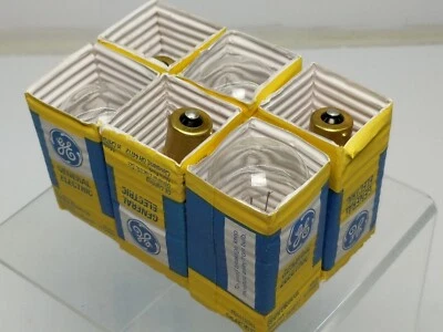 6 Pack - GE 18 watt 10 volt 18S11/1SC Railway Signal Lamp Bulb GE 13655 - NEW  - Image 1 of 4