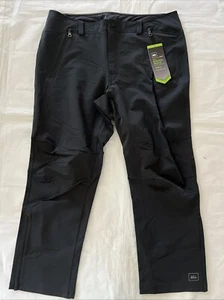 Pantalone uomo REI Mistral 40X30 leggero softshell impermeabile antivento 99$ nuovo con etichette - Foto 1 di 6