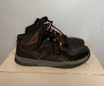 Nike Air Max Stutter Step 2 Zapatos de Baloncesto Niños 7Y 653754-003 Negro Naranja Foto 1 de 2