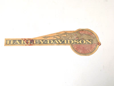 Harley-Davidson Dyna Wide Glide 1993-1995 emblema del tanque de combustible derecho 14402-93 Foto 1 de 4