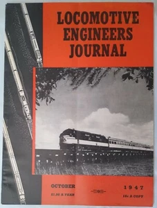 Locomotive Engineers Journal October 1947 - Picture 1 of 2