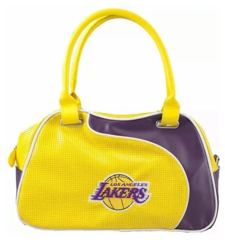NBA Los Angeles Lakers Perfect Bowler Purse Hand Bag Cover