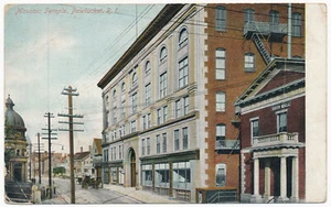Templo Masónico, Pawtucket, Rhode Island c.1905 - Imagen 1 de 2