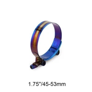 Stainless Steel Hose Clamp 45mm To 98mm 1.75" To 3.5" T-Bolt Pipe - Picture 1 of 15