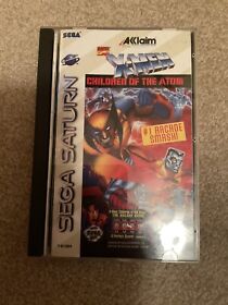 X-Men: CHILDREN OF THE ATOM Sega Saturn Authentic Complete Game