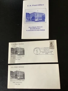 U.S. Post Office commemorative mail, Brattleboro, VT - Picture 1 of 3