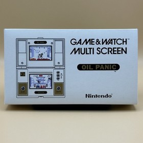 Nintendo Game & Watch OIL PANIC OP-51 1982 New Old Stock