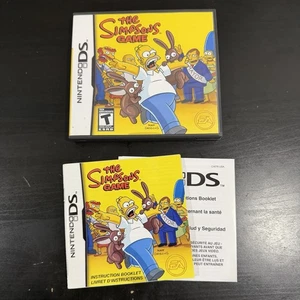 Juego Los Simpson (Nintendo DS) SOLO Estuche Original y Manual - SIN JUEGO. - Imagen 1 de 7