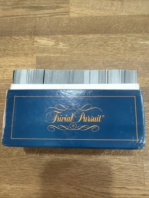 Vintage Trivial Pursuit Genus Edition (1981) Replacement Cards In Original Box - Image 1 of 4