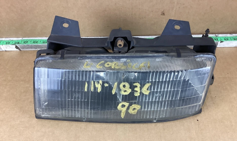 Faro delantero izquierdo del conductor Chevrolet Corsica 1990-1996 16505533 OEM Foto 1 de 4