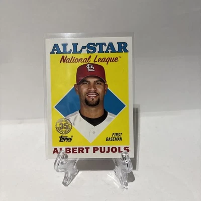 2023 Topps Series 2 ALBERT PUJOLS 1988 All-Star Insert #88AS-49 CARDINALS A19 - Image 1 of 2