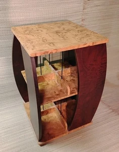 CD Tower Carousel CD Rack Spinning CD Tower Vintage - Bild 1 von 10