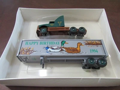 WINROSS 1/64 1994 HAPPY BIRTHDAY TRACTOR/TRAILER - NIB - Image 1 of 4