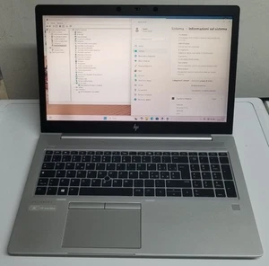 Notebook HP Elitebook 755 G5 Ryzen 7 2700U 16GB NVMe FULLHD 15.6" - Foto 1 di 5