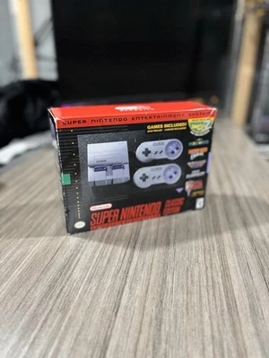 Nintendo SNES Classic Edition Video Game Mini Console - Image 1 of 4