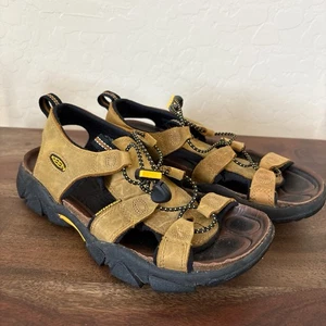 Keen Sarasota Open Toe Waterproof Rust Leather Hiking Sandals Womens Size 6.5 - Picture 1 of 7