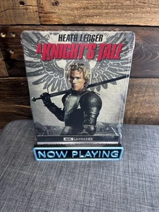 A Knight's Tale Knights SteelBook 4K UHD + Blu-ray Heath Ledger OOP Sealed NEW - Picture 1 of 3