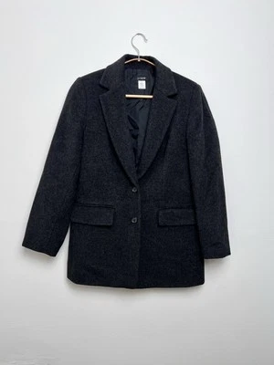 J. Blazer Crew Somerset Gris Carbón 80% Lana Chaqueta Talla 6P Foto 1 de 4