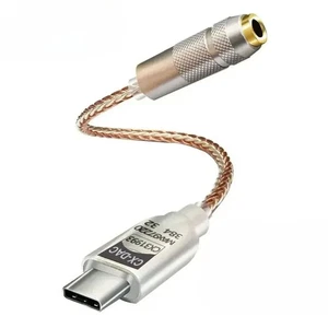 Upgraded Digital Audio Amplifier DualChip Type-c-3.5mm HiFi Adapter 32Bit/384kHz - Picture 1 of 18