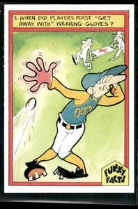 1976 Funky Sales Corp Funky Facts Baseball #10 The Good Old Days - Picture 1 of 2