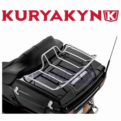 Kuryakyn Luggage Rack for 2004-2007 Harley Davidson FLHRS Road King Custom om Foto 1 de 4