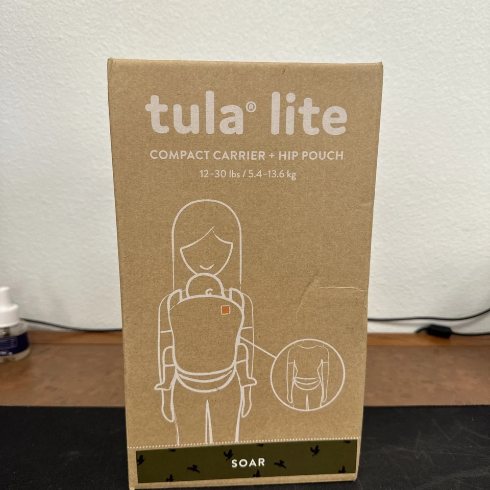 Tula - Lite Carrier Hip Pouch - Soar (Green/Black) - Compact (12-30 lbs)