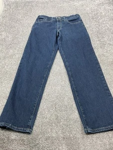 Sonoma Blue Denim Straight The Everyday Jeans Stretch Zip Fly Boys Youth Size 16 - Picture 1 of 7