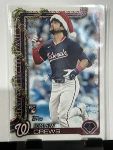 🎄 2025 Topps Holiday - Dylan Crews (RC) SOMBRERO DE SANTA variación de imagen #H46 - Imagen 1 de 2