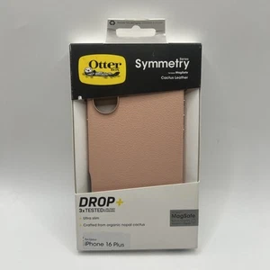 Otterbox Symmetry iPhone 16 Plus Case Cactus Leather W/MagSafe Ballet Blush - Photo 1 sur 6