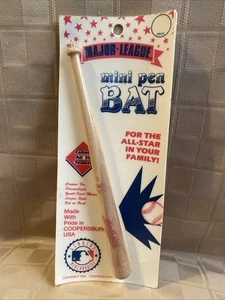 Vintage 1996 Major League Baseball Cleveland Indians Wooden Mini Ink Pen Bat - Picture 1 of 11