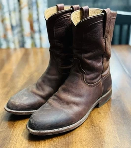 Stivali western cowboy Tony Lama taglia 10 Monterey Roper da uomo 10D EP3551 in pelle - Foto 1 di 5