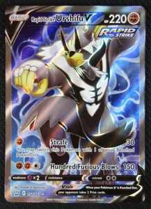 Tarjeta Pokémon Rapid Strike Urshifu V 152/163 arte completo estilos de batalla casi nueva/m - Imagen 1 de 1