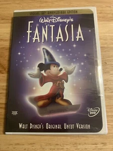 Fantasia (DVD,2000,Restored Full-Length Version) NEW Authentic Disney US Release - Imagen 1 de 11
