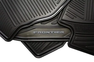 Genuine OEM Floor Mats New for 2005-2023 Nissan Frontier All Weather 4 Pcs - Picture 1 of 6