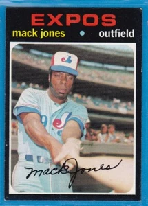 1971 Topps - Mack Jones #142 - Esposizioni di Montreal - Foto 1 di 2