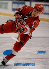 1999-00 Stadium Club Carolina Hurricanes Hockey Card #134 Sami Kapanen